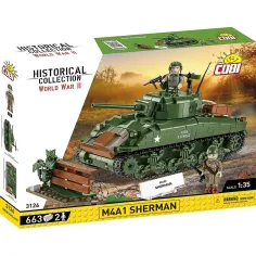 COBI: tanque M4A1 Sherman juego de construcción (3126)