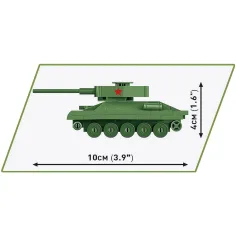 imagen de COBI: tanque soviético T-34/85 juego de construcción (3092) 5