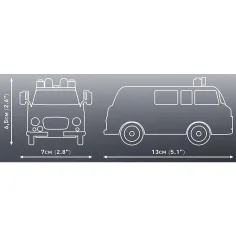 imagen de COBI: Vehículo de rescate Barkas B1000 (24595) 4