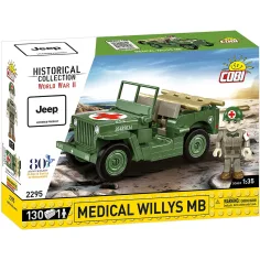 COBI: Vehículo médico Willys MB juego de construcción (2295)
