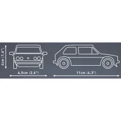 imagen de COBI: Volkswagen Golf GTI juego de construcción (24614) 4