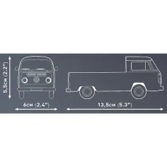 imagen de COBI: Volkswagen T2a camión de plataforma juguete de construcción (24618) 4