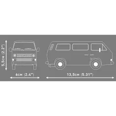 imagen de COBI: Volkswagen T3 coche de construcción (24634) 4