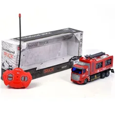 Coche de bomberos RC a control remoto con luz 22cm