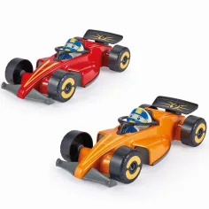 Coche de carreras de Fórmula 1 con figura de piloto de 22 cm, varios, 1 ud - Simba Toys