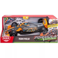 Coche de carreras Formula Racer Team PULSE con luz y sonido - Dickie Toys
