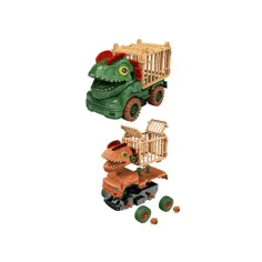 imagen de Coche de dinosaurio desmontable con jaula 2 tipos 2