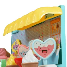 imagen de Coche de Turismo: Auto de postres con dulces y accesorios de 40cm 11
