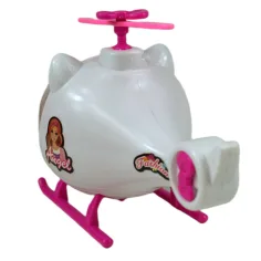 imagen de Coche Deportivo de Moda: Set de coche deportivo rosa con luz y sonido, helicóptero 14