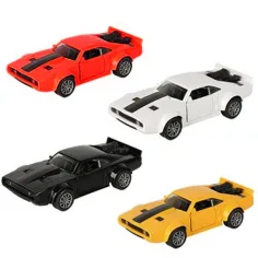 Coche pequeño Plymouth Road Runner '71 a fricción con luz y sonido 1/32 en varias versiones