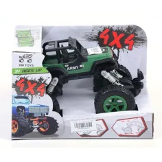 Coche todoterreno militar de resorte 4x4
