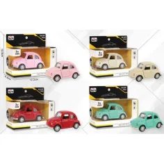 Cochecito Volkswagen Beetle de tracción hacia atrás en varias versiones
