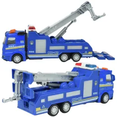 imagen de Coches de Policía: Camión policial de ruedas de lenticular en varias versiones 19cm 7