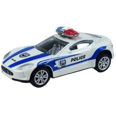 imagen de Coches de Policía: Set de coche de policía de metal en varias versiones 1/50 1ud 8
