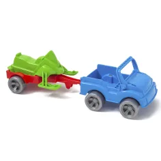 imagen de Coches Kid Cars con remolque - Wader 3