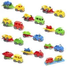 Coches Kid Cars con remolque - Wader