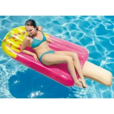Colchón inflable en forma de helado de palo 191x76cm - Intex