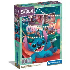 Colección de Alta Calidad Disney Stitch rompecabezas de 1000 piezas - Clementoni