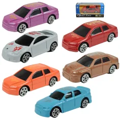 Colección de coches QHT: Set de coches de carreras de metal en varias versiones 1ud 1/64