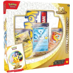 Colección de Póster de Pokémon TCG: 30.º – póster y cartas promocionales + paquetes de refuerzo