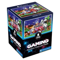 Colección de Puzzles de Juego Sonic 500 piezas - Clementoni
