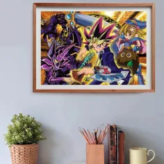 imagen de Colección de Puzzles de Juegos: Yu-Gi-Oh! Legendaria batalla de cartas puzzle de 500 piezas – Clementoni 2