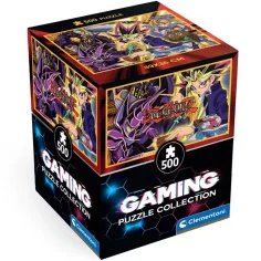Colección de Puzzles de Juegos: Yu-Gi-Oh! Legendaria batalla de cartas puzzle de 500 piezas – Clementoni