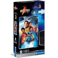 Colección de Puzzles del Universo de Star Trek 3 puzzles 500 piezas - Clementoni