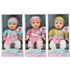 Colección de Sueños: Muñeca Maggie en tres versiones con chupete de 30 cm