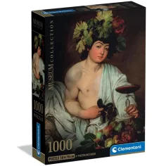 Colección Museo: Caravaggio - Baco puzzle de 1000 piezas con póster - Clementoni