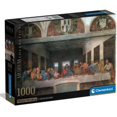 Colección Museo: Leonardo da Vinci - La última cena 1000 piezas puzzle - Clementoni