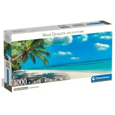 Columpiando sobre el océano puzzle panorámico de 1000 piezas - Clementoni