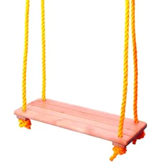Columpio de madera