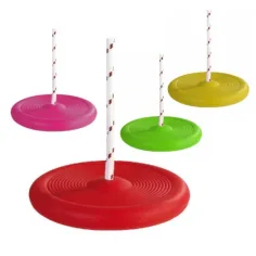 Columpio de plato con cuerda en varias versiones - D-Toys