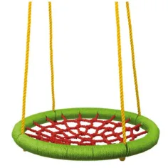 Columpio nido de 83 cm en rojo-verde