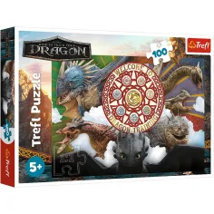 Cómo entrenar a tu dragón 100 piezas puzzle - Trefl