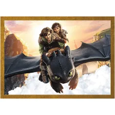 imagen de Cómo entrenar a tu dragón 4 en 1 puzzle - Trefl 3
