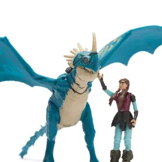 imagen de Cómo entrenar a tu dragón: Set de figura de Dragón Deslizante y Astrid - Spin Master 2