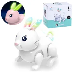 Conejito electrónico con luz y sonido