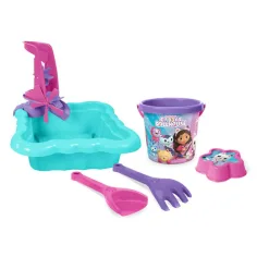Conjunto de arena Gabi casa de muñecas con molino de agua - Wader