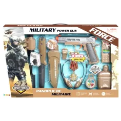 Conjunto de armas militares Military Force con luz y sonido