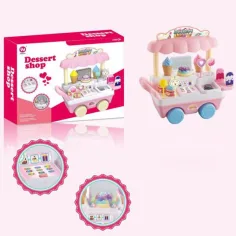 Conjunto de juego de heladería con funciones