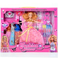 Conjunto de juego de muñeca de moda princesa con accesorios