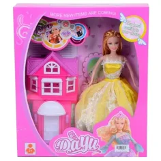 Conjunto de juego de princesa con castillo