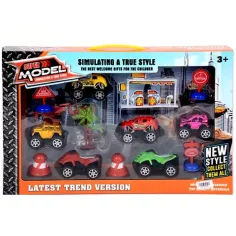Conjunto de juego todoterreno con 6 coches