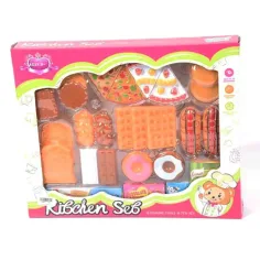 Conjunto de juguetes de golosinas de plástico