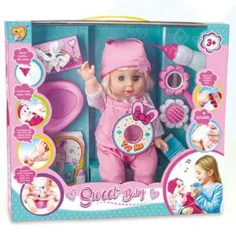 Conjunto de muñeca llorona Jenny de 35cm
