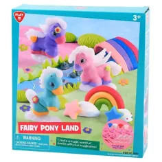 Conjunto de plastilina de pony encantador - Playgo