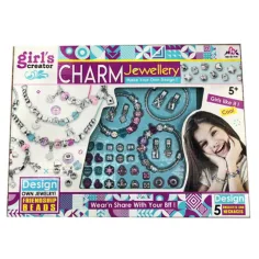 Conjunto de pulsera creativa para niña con accesorios