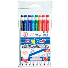 Conjunto de rotuladores para pizarra Carioca 2,8mm 8 unidades